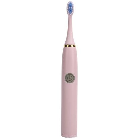 Brosse à dents électrique sonique pour adultes, rechargeable, avec 5 modes et poils haute densité, étanche IPX6 pour un nettoyage en profondeur.-AquaForge (1/5)