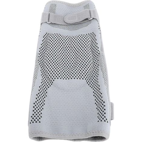 Genouillère de compression en nylon et silicone avec sangles à ressort auto-ajustables pour adulte (1/4)