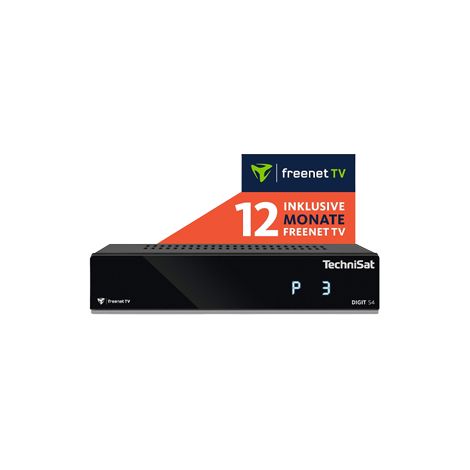 Technisat DIGIT S4 freenet TV 12 Monate Black