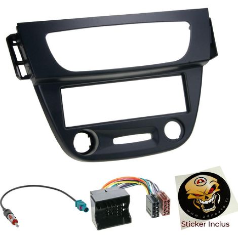 Kit Installation Autoradio ADNAuto KF270 Serie HM Noir Compatible Renault Megane 3 2008-2014