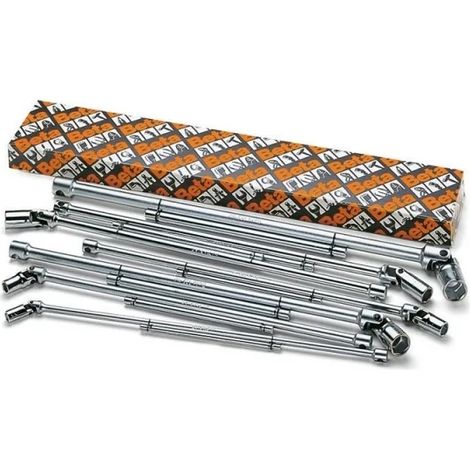 Beta 952/S10 Jeu de clés à douilles articulées à poignée en T 10 pcs.