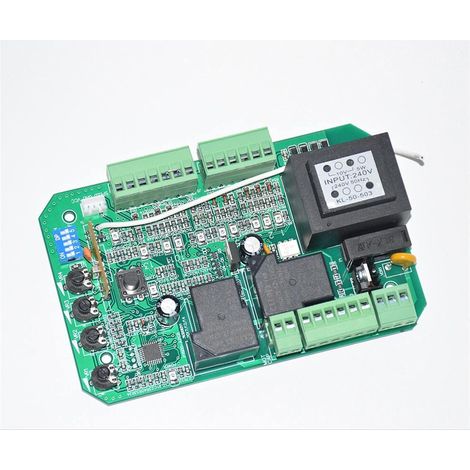 Ouvre-Grille coulissante unité de Commande de Moteur AC Cavalier Carte électronique de la Carte de Circuit de contrôleur avec Le Mode piéton Strat Start(Kit 0) (1/4)