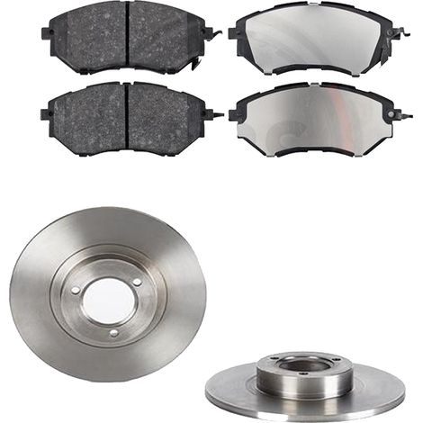 KIT FRENI ANTERIORI compatibile con SUBARU OUTBACK (BT) - DISCHI + PASTIGLIE OEM: P 78 017 / 18600 /SOSTITUZIONE DIRETTA/BASSA POLVERE/SILENZIOSO (1/5)