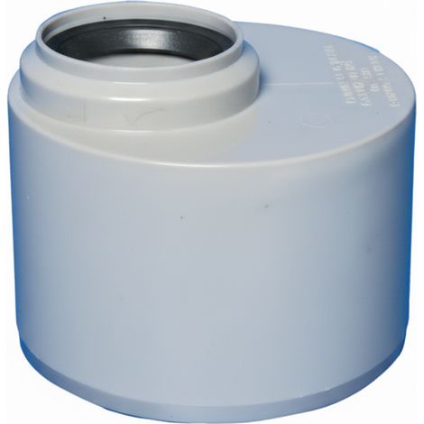 Raccordo aumento corto 50/75 mm in polipropilene grigio per sistema di scarico bamplast pp-tech bampi broco0507