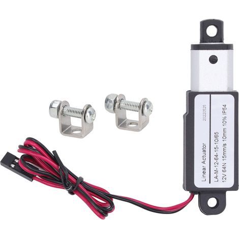 Mikro-Linearantrieb aus ABS-Aluminium, Gleichstromversorgung, Mini-Bewegung für Landmaschinen, 12 V, 10 mm (0,4 Zoll) (1/5)
