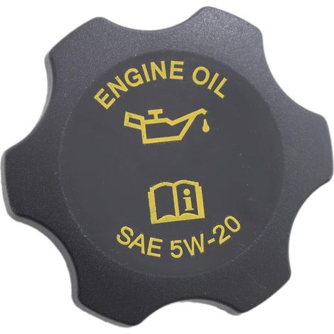 Bouchon de remplissage d'huile 53010654AA pour Jeep Wrangler Grand Cherokee Liberty, compatible Chrysler Dodge Plymouth Remplace 53010654AA 04648831AA (1/5)