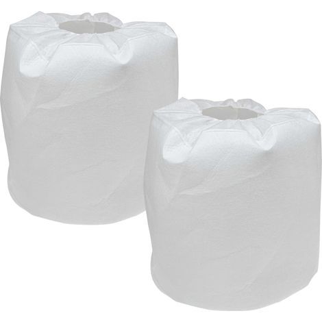 vhbw 2x Membrane Filter Replacement for Kärcher 6.904-282.0 for Vacuum Cleaner - Fabric Filter Set White (1/4)