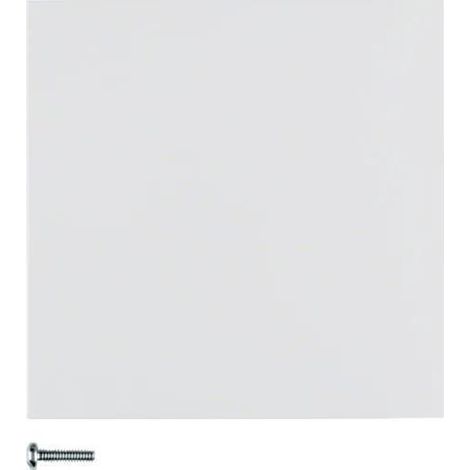 Hager Interruptor Quicklink Blanco Polar 10x10 cm