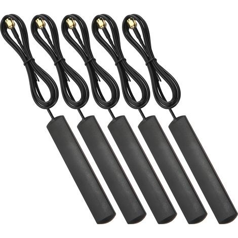 5 Stück TP-001 WLAN-Hochleistungsantenne (8 dBi), SMA-Stecker, Dualband-Rundstrahlantenne (2,4 GHz, 5 GHz, 5,8 GHz) (1/5)