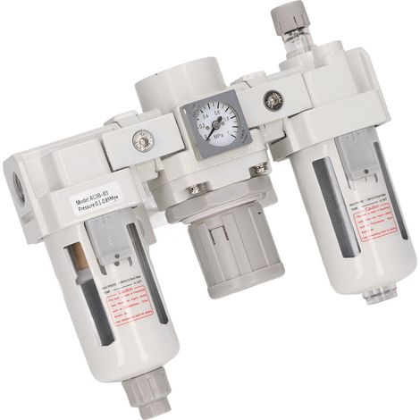 Druckluftfilter, Druckregler G3/8, Wasser-Öl-Abscheider, Sanitärverschraubung, Zubehör, Werkzeuge (1/5)