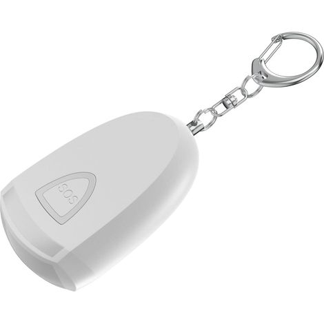 125dB Alarme sonore et lumière clignotante dissuadent efficacement les agresseurs pour sécurité personnelle voyage (1/5)
