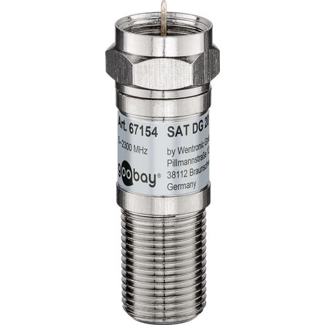 Goobay SAT Dämpfungsglied 20 dB - F-Stecker F-Buchse (1/3)