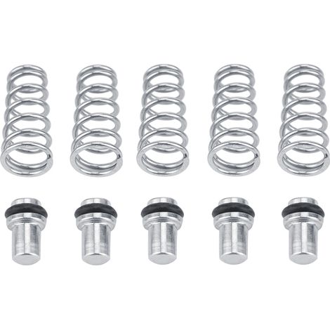 Lot de 6 ressorts de soupape à clapet universels de rechange pour fûts de bière, compatibles avec les systèmes de verrouillage à bille et à goupille. (1/5)