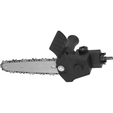 Adaptateur de tête de scie en acier inoxydable avec poignée en plastique. Montage facile. Adaptateur pour perceuse électrique vers scie, idéal pour le bricolage. Compatible avec les perceuses électriq (1/5)