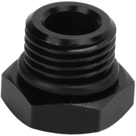 QORVA- Adaptateur de raccord de prise de blocage mâle hexagonal en acier universel 4000PSI noir pour véhicule AN6 (1/5)