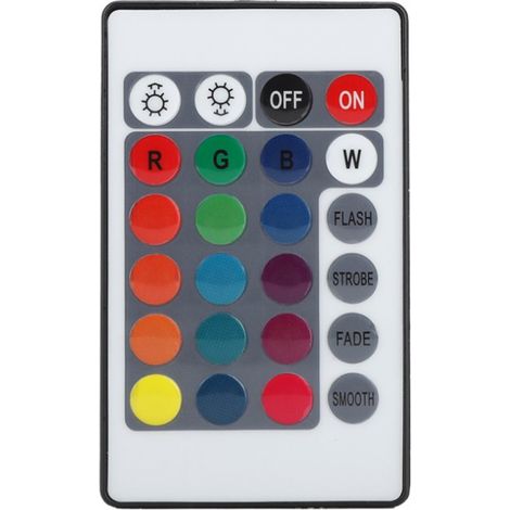 Mini télécommande infrarouge sans fil à 24 touches pour rubans LED RGB Globe (1/5)