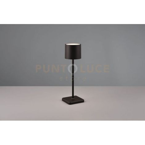 Reality Fernandez lampada da tavolo da esterno nera IP54