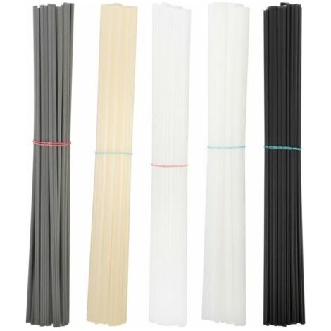 100 bacchette per saldatura in plastica ABS/PP/PVC/PE per paraurti auto, pistola per saldatura plastica/pistola ad aria calda