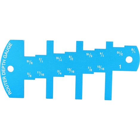 Tiefen- und Höhenmesser für Tischkreissägen, kleines Holzbearbeitungsgerät, Höhenbegrenzungswerkzeug (1/5)