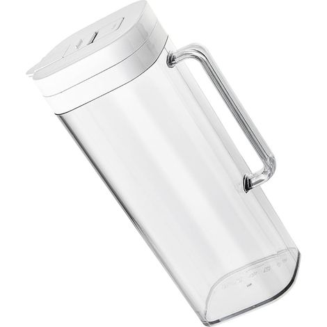 Pichet à eau avec couvercle 2 L pour utilisation domestique - Pour réfrigérateur, théière - Récipient à boissons - Théière - Pichet avec couvercle (1/5)