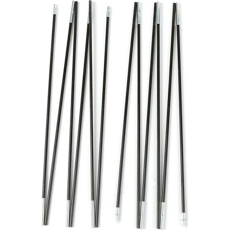 Set mit 2 Fiberglas-Stützstangen für Campingzelte, Markisenkonstruktionen und Außenstützpfosten (1/5)