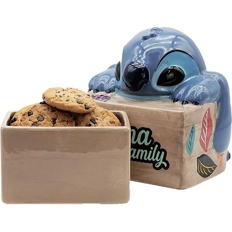 Cookie jar Abystyle lilo stitch ohana grande capacità ceramica