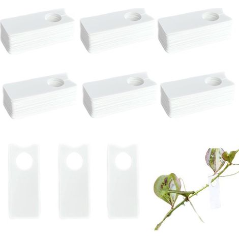 Dailygoods - Cartelli da giardino 500 pezzi - Etichette per piante regolabili - Resistenti alle intemperie - Impermeabili - Plastica PVC - Durevoli e resistenti alla rottura - Etichette per piante