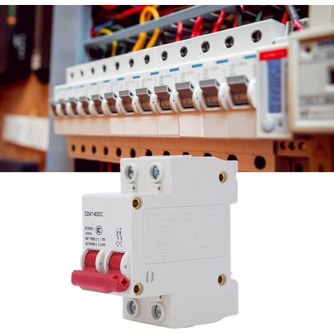 Disjoncteur CC 500 V pour circuit photovoltaïque, interrupteur à air photovoltaïque 40 A (1/5)