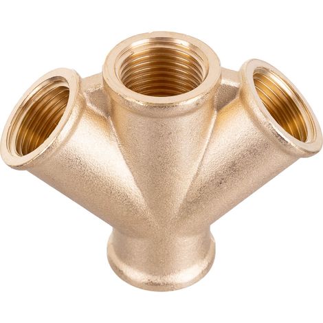DISTRIBUTORE D'ARIA PNEUMATICO OTTONE A 3 VIE FILETTATURA 1/2 POLLICE INSTALLAZIONE (1/4)