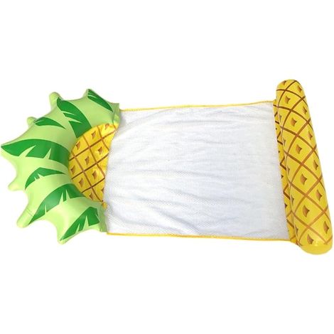 Hamac Gonflable Piscine Flotteurs en Motif Fruit Piscine Gonflable Lit Piscine Pliable Piscine Gonflable Hamac pour Adultes Et Enfants (1/5)
