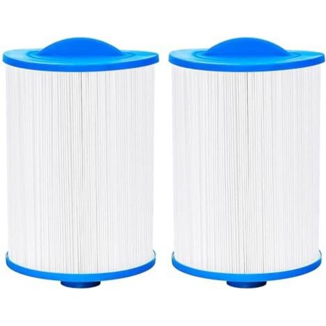 2 Filtres Spa de Remplacement pour FI-lbur FC-0359 /Un-icel 6CH-940 /Pl-eatco PWW50P3 PWW50-P3 /WA-terway Plastics 817-0050 25252 378902 03FIL1400 Filtres (1/4)