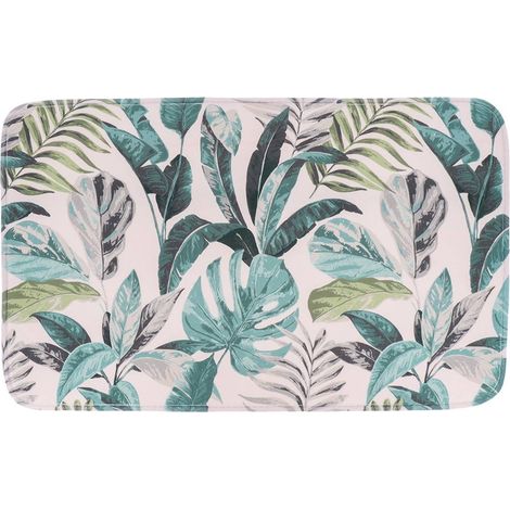 Tappeto in microfibra stampata 45x75 cm - giardino d inverno - Tendance