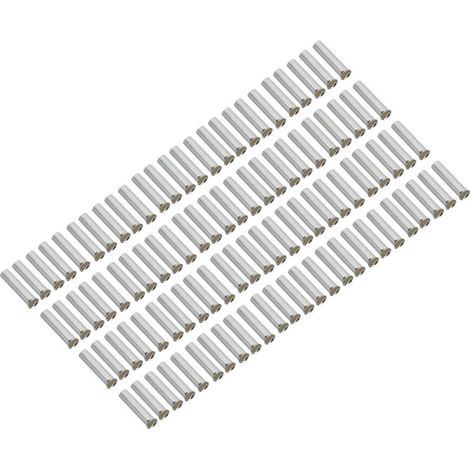 100PCS Embouts de Câble Étains pour Câble Électrique 6mm² - Connecteurs à Pince pour Fils en Cuivre (1/5)