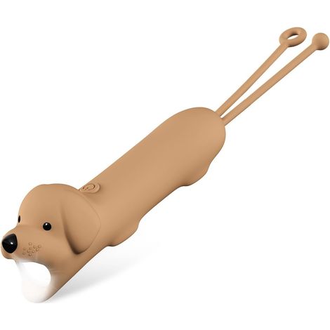 Linterna LED recargable con brillo ajustable y alta potencia lumínica, ideal para acampar y hacer senderismo con niños. (1/5)