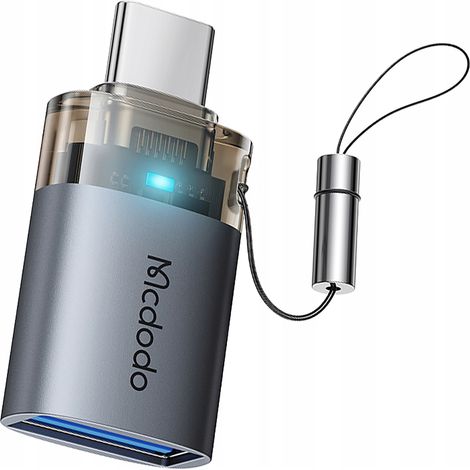 Adattatore Mcdodo da USB-A 3.0 a USB-C a USB Type-C 3A 5GB OTG LED (1/5)