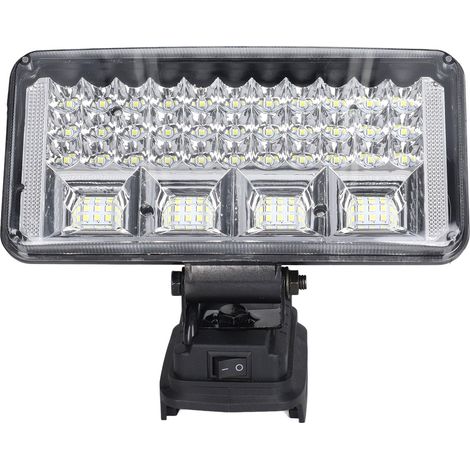 Lampe de travail LED sans fil 6000 lm, étanche, pour situations d'urgence, avec batterie lithium 14,4 V-18 V (BL1430) (1/5)
