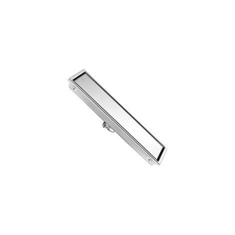 Siphon de sol linéaire rectangulaire anti-obstruction, long siphon de douche en acier inoxydable 304 pour salle de bain et cuisine (1/5)