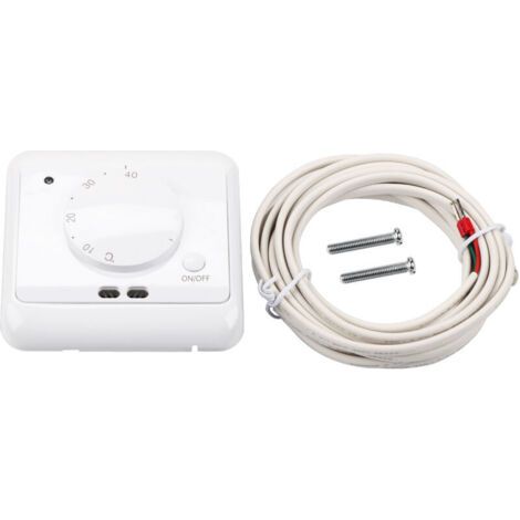 Eosnow Thermostat programmable, régulateur de température, installation murale droite pour système de chauffage à contrôle automatique, bureau à domicile (1/4)