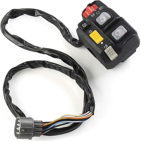Commutateur de commande de changement de vitesse électrique pour Honda Rancher TRX350TE 35020-HN5-A10, bouton marche/arrêt/coupure des phares (1/5)