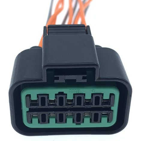 PK501-10020/PB625-10027 is a single plug connector for Hyundai and Kia headlight wiring harnesses.