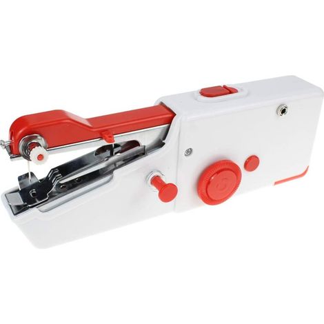 Mini machine à coudre portable sans fil pour vêtements d'enfants, maison, accessoires de bricolage (1/5)