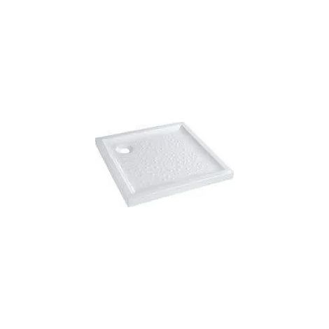 Extraflache PRIMA-Duschwanne aus Gré zum Einsetzen 900x700x65mm.