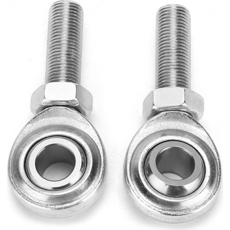 2 rotules CMR-8 à filetage mâle RH 1/2 po 1/2 po-20 universelles pour voiture, moto, quad et bateau (1/5)