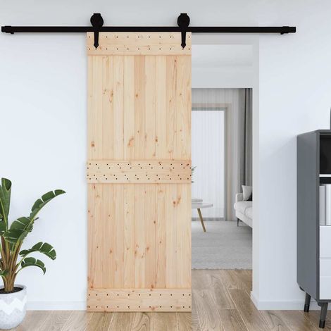 Puerta NARVIK madera maciza pino 85x210 cm vidaXL