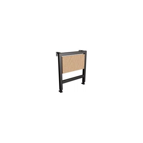 Estructura empotrada para montar una silla o asiento. (1/5)