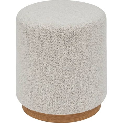 Pouf nesky bianco - Atmosphera créateur d'intérieur