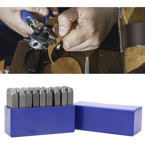 Poinçons de découpe en acier extra dur pour lettrage, chiffres, lettres, symboles et marquages à chaud