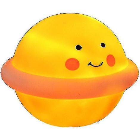 Veilleuse Planète Dessin Animé, Petite Lampe Décorative pour Chambre à Coucher, Jouet pour Enfants