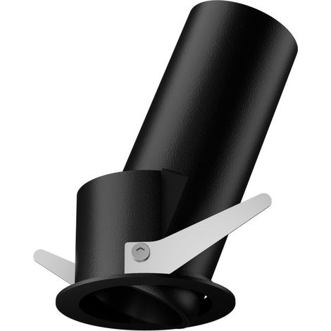 Ideal Lux QUARK Spot LED encastrable réglable noir 3000K