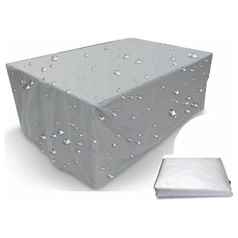 Housse De Meubles - Rectangle - 120x60x106 cm - PVC Imperméable - Pour Chaise Et Table De Jardin - 1 Pièce
